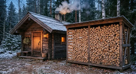 Укладка дров в Ногинске, улица Кооперативная, 40